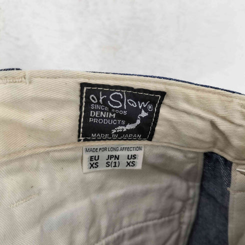 オアスロウ orSlow ボタンフライ デニム カーゴ パンツ メンズ JPN:XS