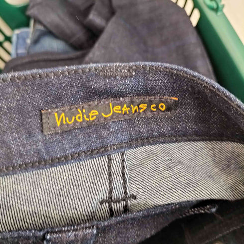ヌーディージーンズ Nudie Jeans Thin Finn Dry Deep Dark シンフィン デニム パンツ メンズ W30 L34