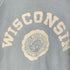 50S~60S WISCONSIN フェルトプリント カレッジプリント ラグランスウェット 四本針 脇下ガゼット メンズ