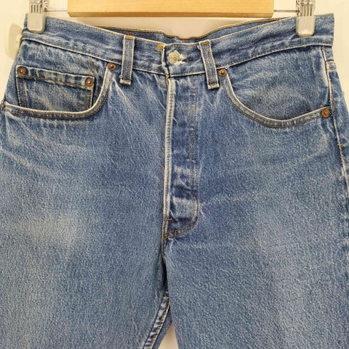 リーバイス Levis 80S USA製 ボタン裏544 スモールe 501 センタープレス ボタンフライデニムパンツ メンズ 31