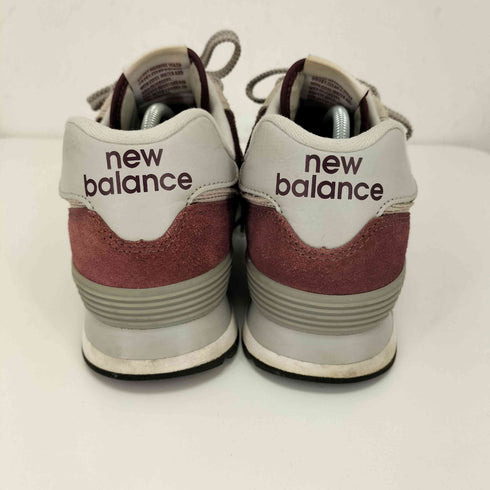 ニューバランス NEW BALANCE ML574EGB BURGUNDY バーガンディ ローカットスニーカー メンズ JPN:26.5