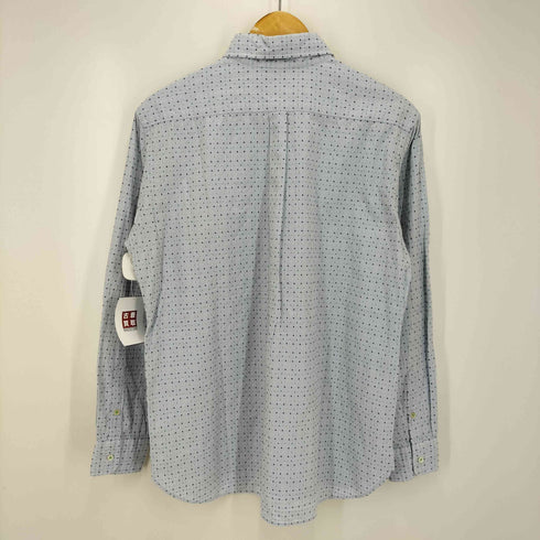 ユナイテッドアローズグリーンレーベルリラクシング UNITED ARROWS green label relaxing 刺し子 ドット ボタンダウン シャツ メンズ JPN:M