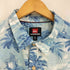 クイックシルバー Quiksilver ドクロ 半袖 アロハシャツ メンズ import:L
