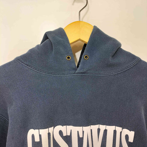 チャンピオン Champion 90S REVERSE WEAVE リバースウィーブ 刺繍タグ 二段プリント プルオーバーパーカー メンズ JPN:M