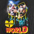 WORLD WIDE グラフィック クルー ラップ プリント Tシャツ ラップT メンズ import:XXL
