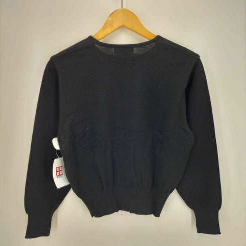 クレージュ courreges センター ロゴ 刺繍 プルオーバー ニット レディース JPN:9号
