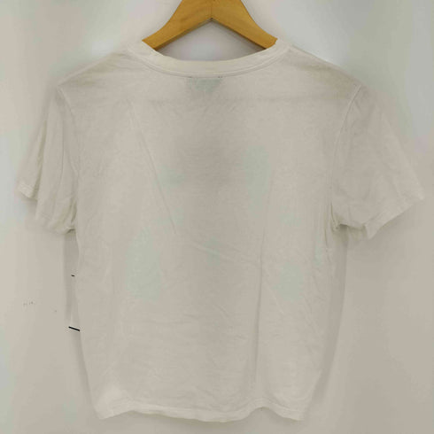アーペーセー A.P.C. ロゴ刺繍 クルーネック 半袖 Tシャツ レディース JPN:S