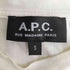 アーペーセー A.P.C. ロゴ刺繍 クルーネック 半袖 Tシャツ レディース JPN:S