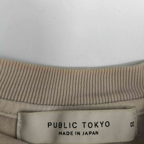 パブリックトウキョウ PUBLIC TOKYO トリプルヘビーウェイト オーバーTシャツ メンズ JPN:2