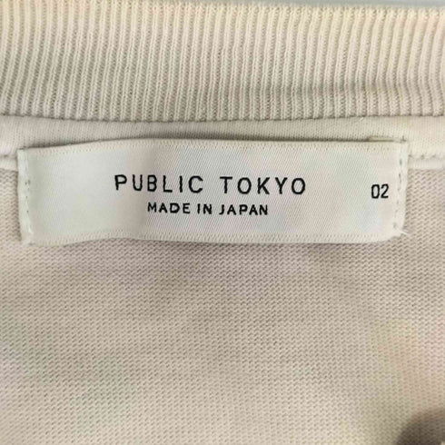 パブリックトウキョウ PUBLIC TOKYO トリプルヘビーウェイト オーバーTシャツ メンズ JPN:2