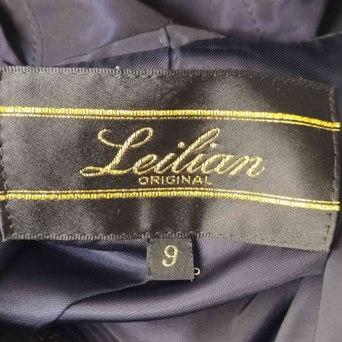 レリアン Leilian フーデッド ジップアップ ナイロン コート レディース JPN:9号