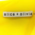 アリスオリビア alice + olivia バックジップ Vネックミディアムワンピース レディース