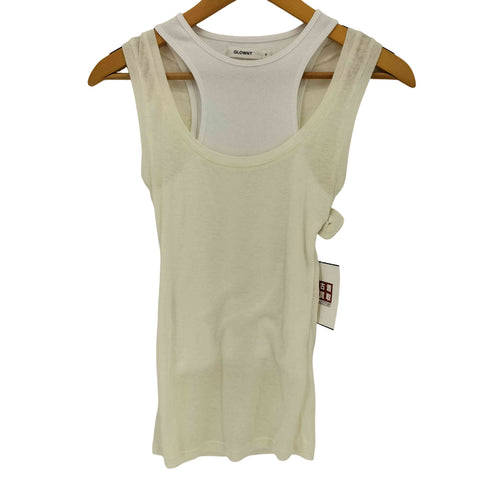 GLOWNY SOFT LAYERED SCOOP TOP レディース JPN:S