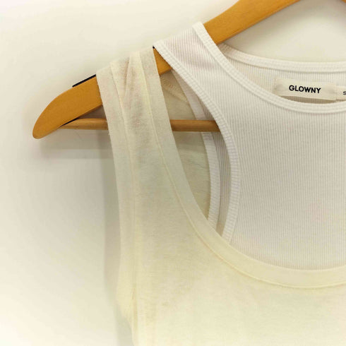 GLOWNY SOFT LAYERED SCOOP TOP レディース JPN:S