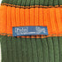 ポロバイラルフローレン Polo by RALPH LAUREN Crest patch striped cotton scarf / shawl クレストワッペン ボーダー コットン マフラー ストール レディース