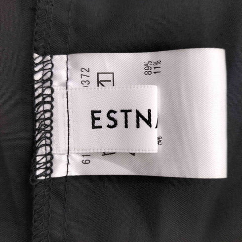 エストネーション ESTNATION 25ss タイプライターギャザーワンピース レディース FREE