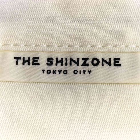 ザシンゾーン THE Shinzone ハイウエスト タック スラックスパンツ レディース 34