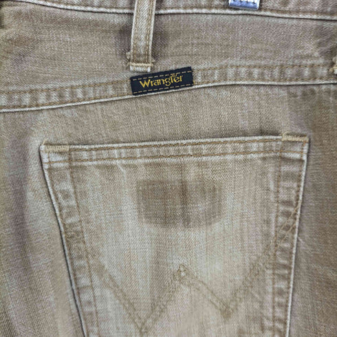 ラングラー Wrangler ストレート ジップフライ ブラウン デニムパンツ W0344 メンズ 30