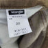 ラングラー Wrangler ストレート ジップフライ ブラウン デニムパンツ W0344 メンズ 30