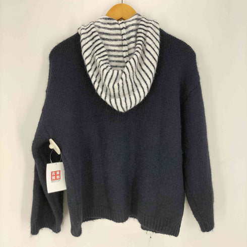 MIXXO Hooded Layered Toggle Cardigan フードレイヤードトグルカーディガン レディース FREE