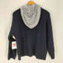 MIXXO Hooded Layered Toggle Cardigan フードレイヤードトグルカーディガン レディース FREE