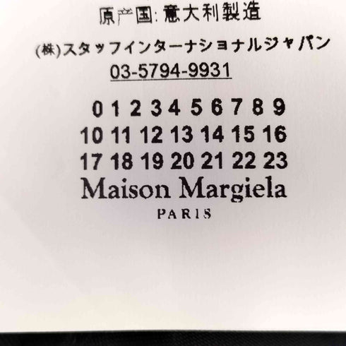 メゾンマルジェラ Maison Margiela 17ss シフォンプリーツ切替ワンピース レディース
