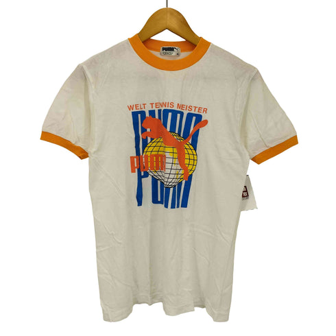 プーマ PUMA 90S リンガー ネック プリント Tシャツ シングルステッチ メンズ import:M