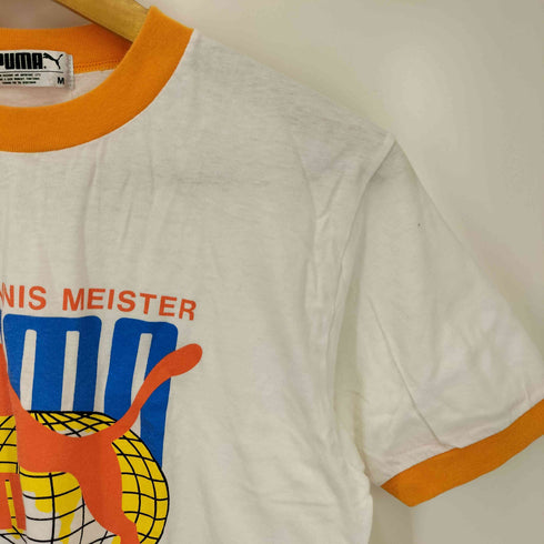プーマ PUMA 90S リンガー ネック プリント Tシャツ シングルステッチ メンズ import:M