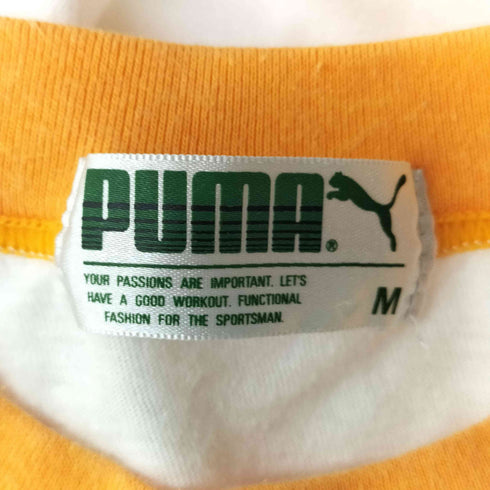 プーマ PUMA 90S リンガー ネック プリント Tシャツ シングルステッチ メンズ import:M