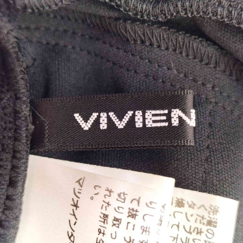 ヴィヴィアンタム VIVIENNE TAM パワーネット ワイドパンツ レディース 38