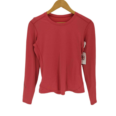 アークテリクス ARCTERYX Motus crew LS ロゴプリント 長袖 アクティブ ストレッチ カットソー レディース