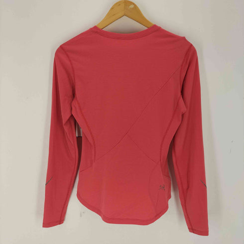 アークテリクス ARCTERYX Motus crew LS ロゴプリント 長袖 アクティブ ストレッチ カットソー レディース