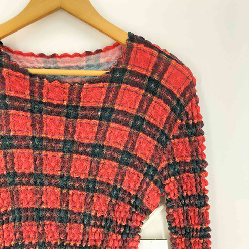 L/S ポップコーン シャツ レディース