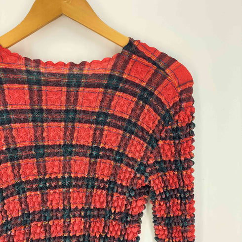 L/S ポップコーン シャツ レディース