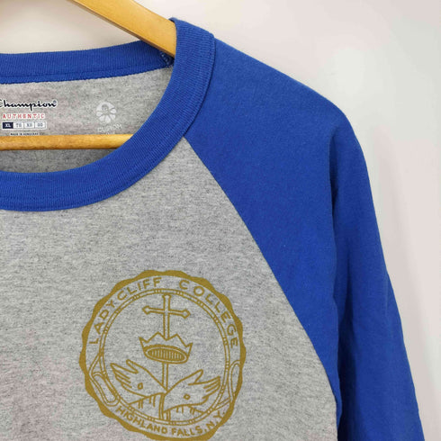 チャンピオン Champion ラグラン スリーブ カレッジ ナンバリング Tシャツ メンズ import:XL