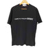 コムデギャルソンシャツ COMME des GARCONS SHIRT ロゴ プリント クルーネック 半袖 Tシャツ メンズ X