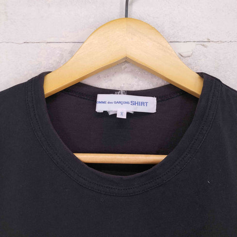コムデギャルソンシャツ COMME des GARCONS SHIRT ロゴ プリント クルーネック 半袖 Tシャツ メンズ X