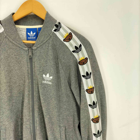 アディダスオリジナルス adidas Originals NIGO コラボ Fleece JKT ジャケット フリース ベアー トラック トップ メンズ import:L