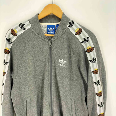 アディダスオリジナルス adidas Originals NIGO コラボ Fleece JKT ジャケット フリース ベアー トラック トップ メンズ import:L