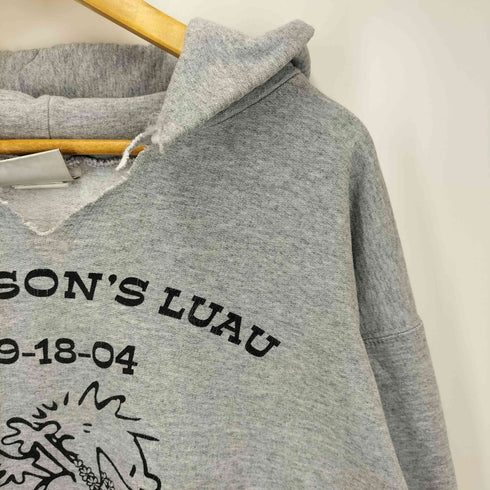 ヘインズ Hanes 00S フロント プリント ダメージ プルオーバー パーカー メンズ