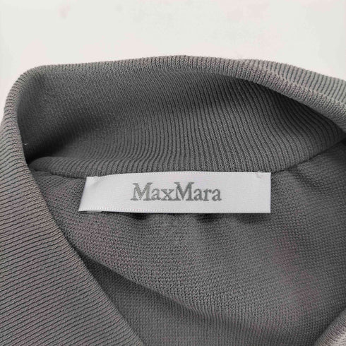 マックスマーラ MAX MARA 異素材切替 ダブルジップ リブブルゾン レディース