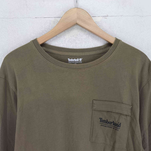 ティンバーランド Timberland ロングスリーブ ポケット カットソー メンズ JPN:L