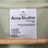 アクネストゥディオズ ACNE STUDIOS クルーネック 半袖 Tシャツ メンズ XS