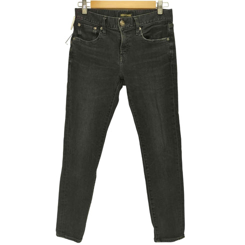 レッドカード REDCARD Anniversary - Slim Tapered アニバーサリー スリム テーパード ブラック デニム パンツ レディース 24inch
