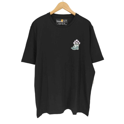 ティンバーランド Timberland ブーツプリント クルーネックTシャツ メンズ JPN:XL