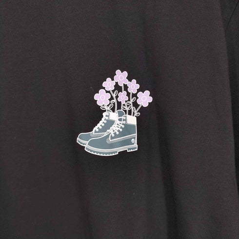 ティンバーランド Timberland ブーツプリント クルーネックTシャツ メンズ JPN:XL