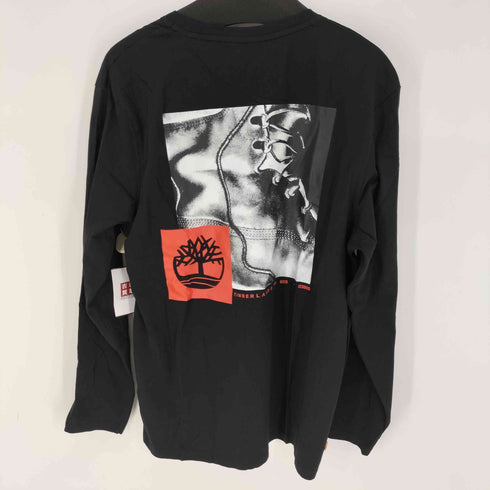 ティンバーランド Timberland ブーツプリント ロングスリーブカットソー メンズ JPN:XL