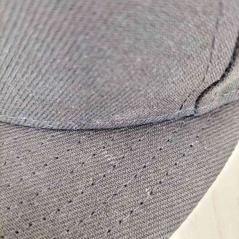 ニューエラ NEW ERA 59FIFTY LA 同色 ロゴ 刺繍 ベースボール キャップ オールブラック メンズ 7 3/8 58.7cm