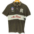 ラグビーラルフローレン Rugby Ralph Lauren 00S New Zealand ビッグRR刺繍 S/S ラガー ポロ シャツ メンズ import:S