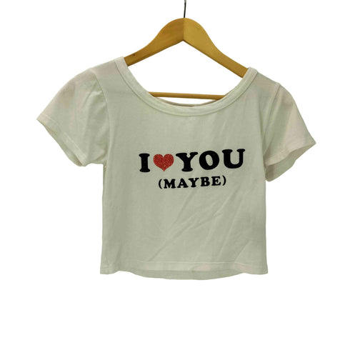スライ SLY × HinaYoshihara コラボ I LOVE YOU S/S Tシャツ レディース FREE